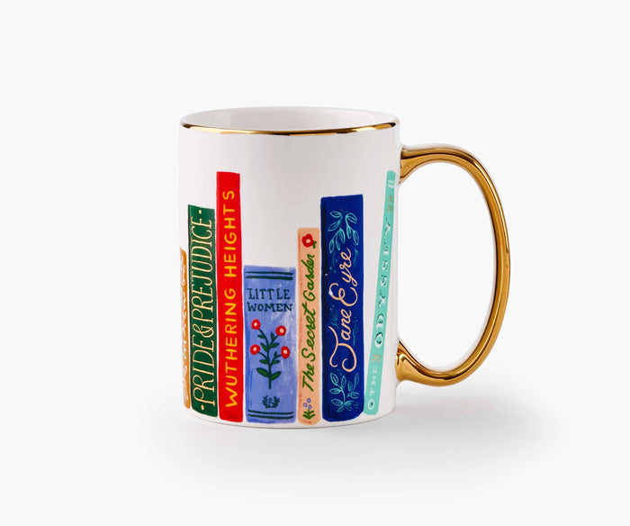 Rifle Paper Book Club Porcelain Mug