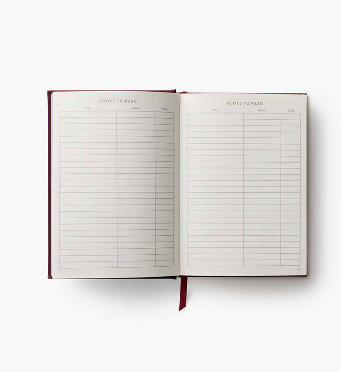 Rifle Paper Ladies Night Book Club Embroidered Book Journal
