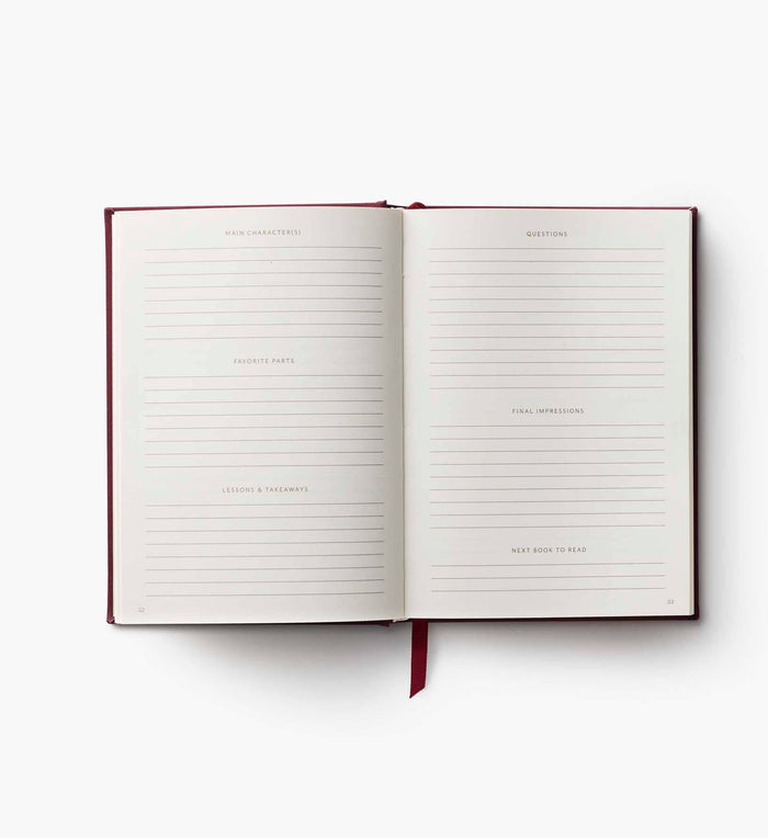 Rifle Paper Ladies Night Book Club Embroidered Book Journal