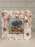 Rozie's Lavender Mums Mini Art