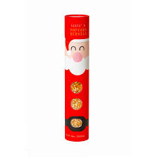 Santa Holiday Tube Farm Fresh Popcorn