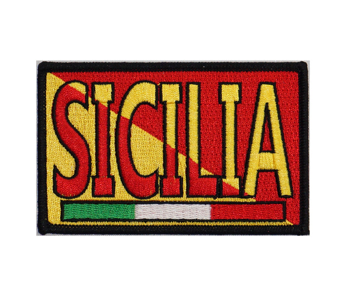 Sicilia Iron On Patch