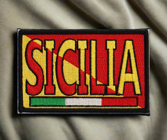 Sicilia Iron On Patch