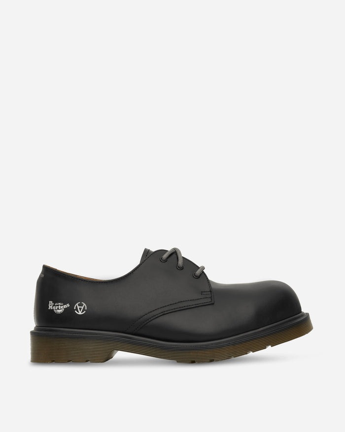 Dr. Martens 1461 Steel Toe X Slam Jam Black Classic Shoes Laced Up 41887001