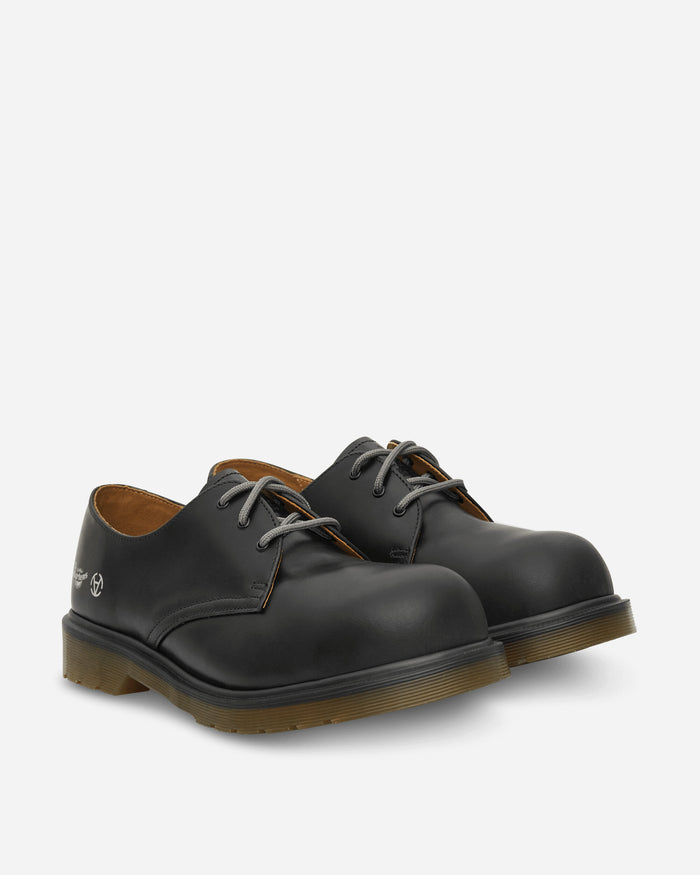 Dr. Martens 1461 Steel Toe X Slam Jam Black Classic Shoes Laced Up 41887001