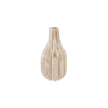 Small Sedona Carved Paulownia Wood Vase