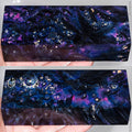 Stabilized box elder burl wood block