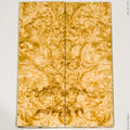 Stabilized natural wood box elder burl panels