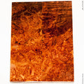 Stabilized red amboyna burl wood panels