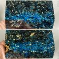 Stabilized wood box elder burl block
