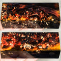 Stabilized wood box elder burl block