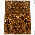 Stabilized wood box elder burl panels