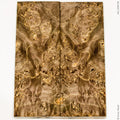 Stabilized wood box elder burl panels