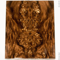 Stabilized wood box elder burl panels