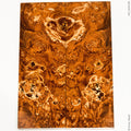 Stabilized wood box elder burl panels
