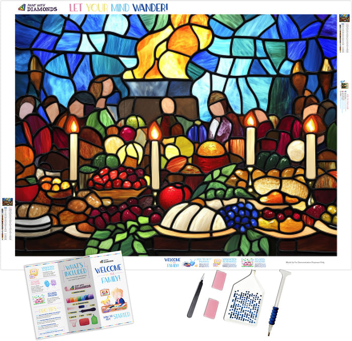 Stained Glass Holiday Feast