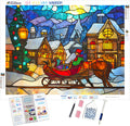 Stained Glass Sleigh Bells Ringing