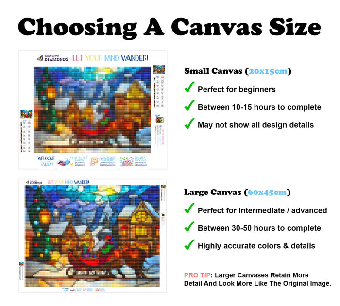 Stained Glass Sleigh Bells Ringing