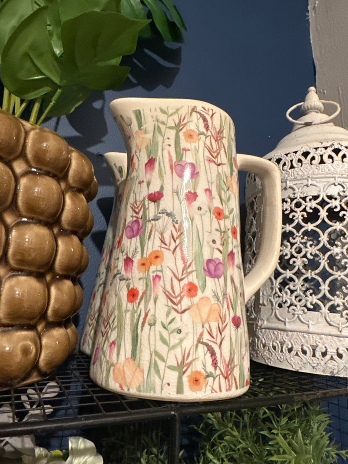 Stoneware Flower Jug