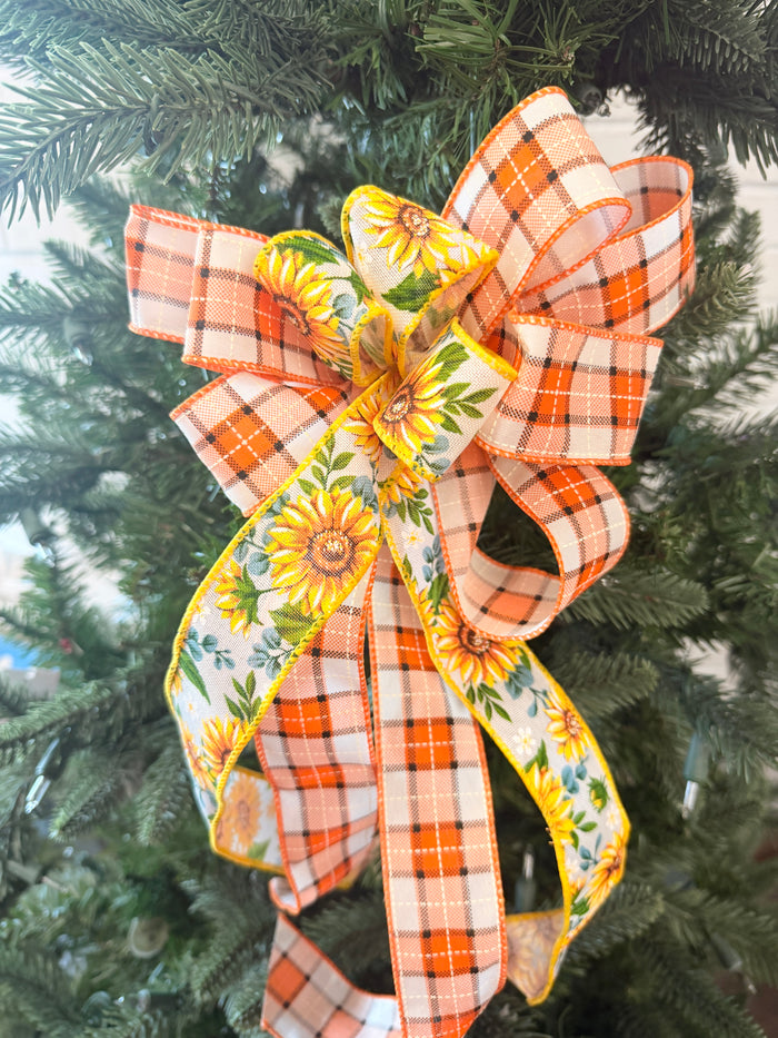 Sunflower Delight Bow