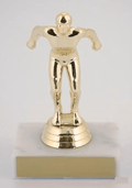 Swimmer Trophy on Marble Base - Schoppy's Since 1921
