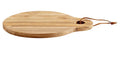 teak round cutting board
