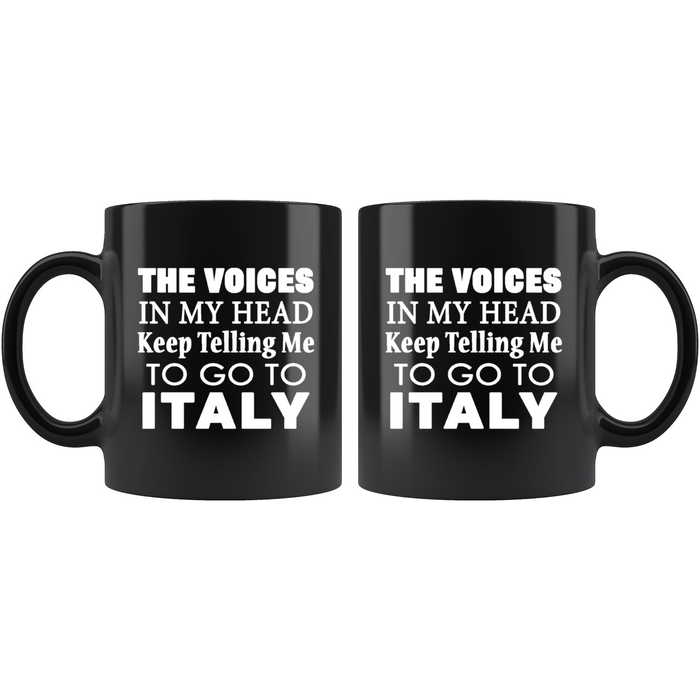 The Voices Black 11oz Mug