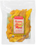 TRADER JOE'S ORGANIC DRIED MANGO UNSULFURED AND UNSWEETENED 6 OZ #ROCK VALUE-ORDER BY TUESDAY EVENING OCT 27 ARRIVING NOV 04  FOR DELIVERY#
