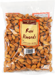 TRADER JOE'S RAW ALMONDS 16 OZ #ROCK VALUE-ORDER BY TUESDAY EVENING OCT 27 ARRIVING NOV 04  FOR DELIVERY#