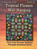 Tropical Flowers Wallhanging