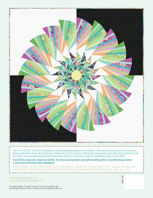 Twirl Quilt Pattern by Amanda Murphy
