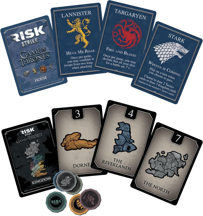 USAOPOLY - Risk Strike: Game of Thrones™ |Card Game