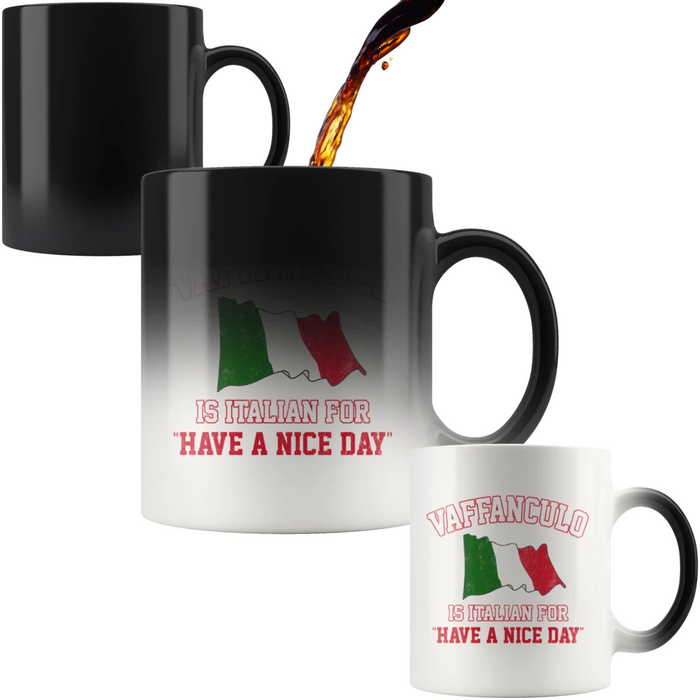 Vaffanculo Color Changing Mug