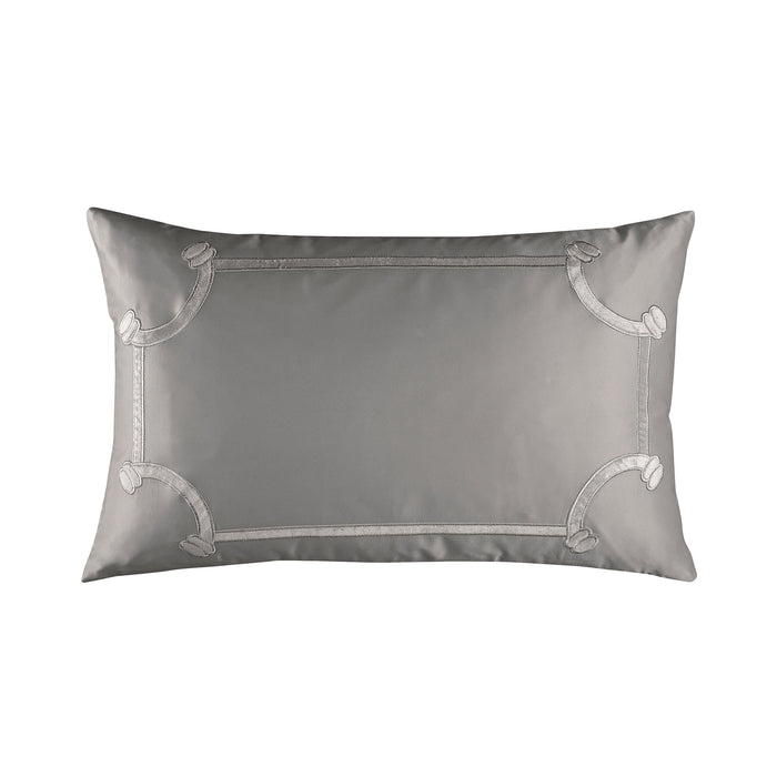 Vendome King Pillow Pewter 20x36