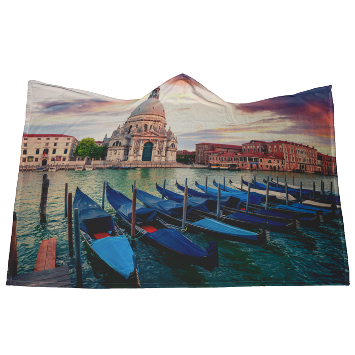 Venice Hooded Blanket with Mittens