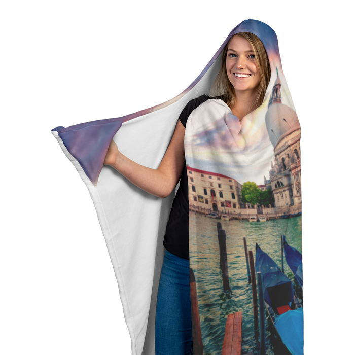 Venice Hooded Blanket with Mittens