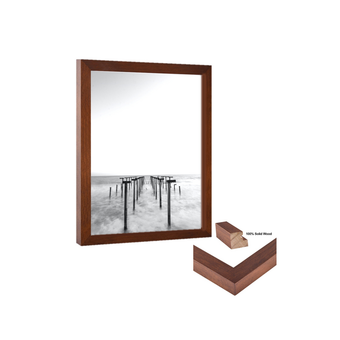 32x42 PIcture Frame Black Wood 32x42 Picture or poster print