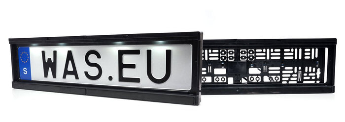 WAS W253 Registration plate frame illuminatedNumber Plate Light2100WASSRH Lighting