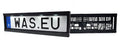 WAS W253 Registration plate frame illuminatedNumber Plate Light2100WASSRH Lighting