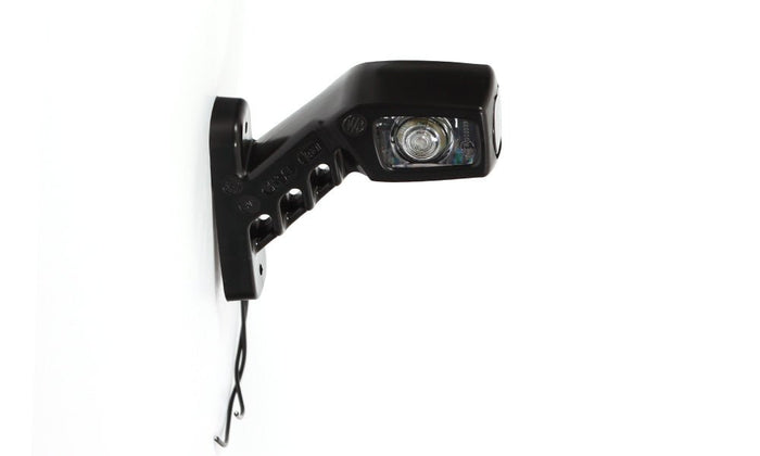 WAS W49 Short stock side outline marker lamp with clear lensLED Outline marker light241LWASSRH Lighting