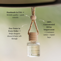 Ivy and Sage White Lotus car diffuser lotus coconut sandalwood amber home fragrance gift from Magnolias Home Decor