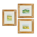 Set of 3 framed Italian landscape prints by Whitney Wolf