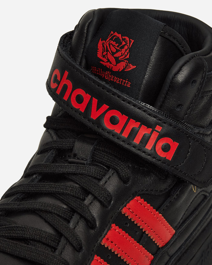 adidas Willy Chavarria Forum 84 Core Black/Core Black/Red Sneakers High KK3695